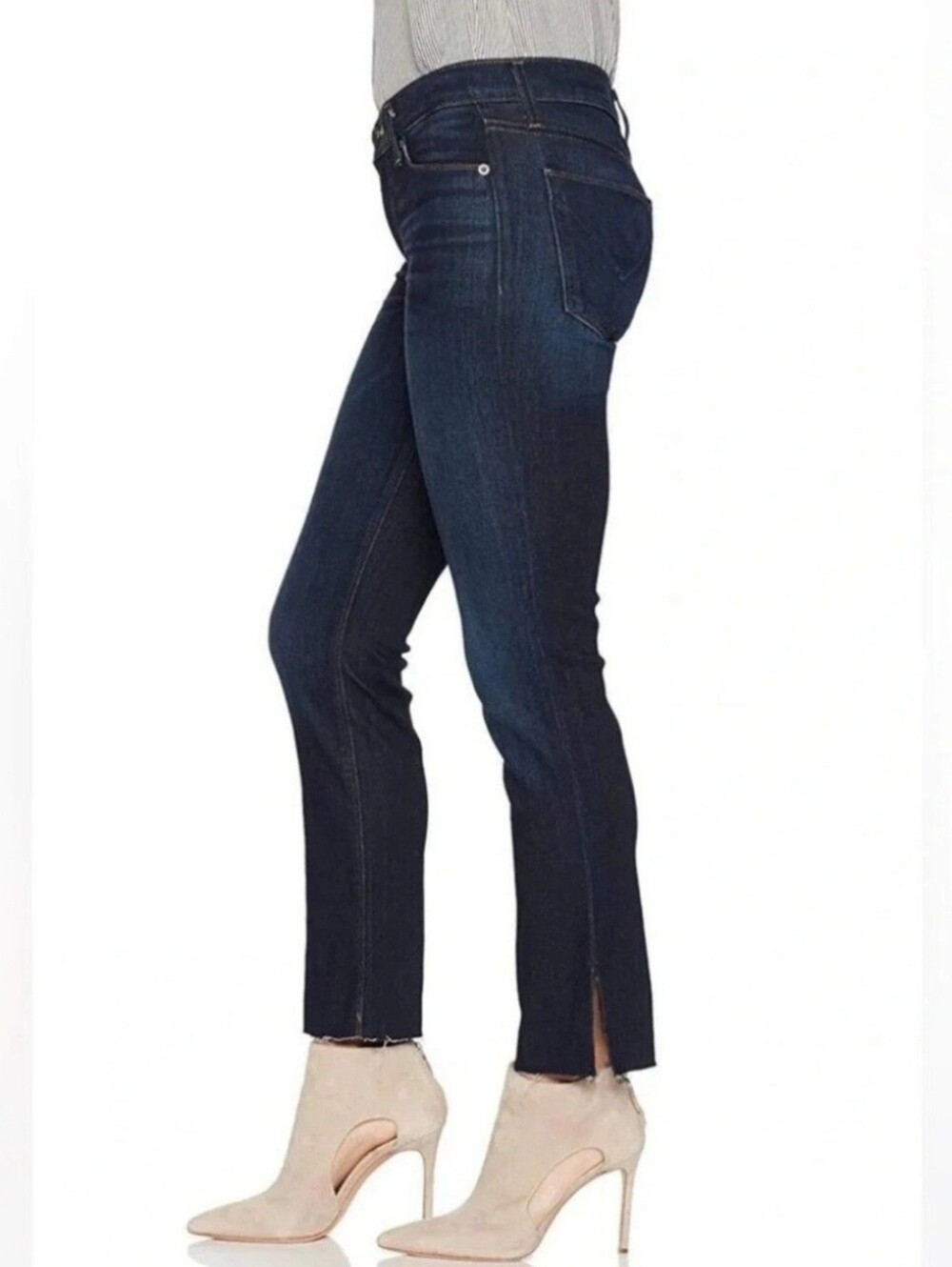 Hudson Tilda Mid Rise Ankle Cigarette Jeans Size 28